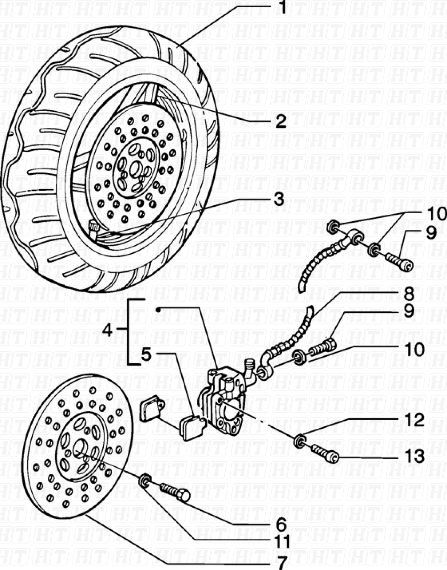Hohlschraube Bremssattel / Bremspumpe M10x1,0 für Piaggio / Gilera  Heavy  Tuned: Günstige Preise für Rollerteile, Motorrad Ersatzteile, Mofa, Vespa &  mehr