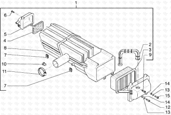 Luftfilter Hexagon GTX 125 ZAPM20000