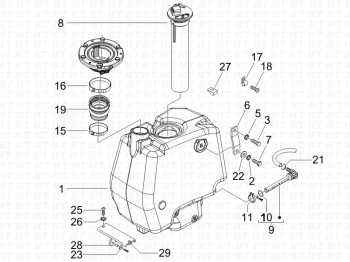 Treibstofftank Runner SP 50 2005 ( ZAPC461000