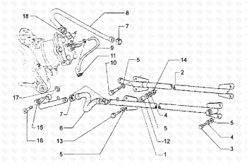 Kühlende Rohrleitungen Hexagon LXT ZAPM06000