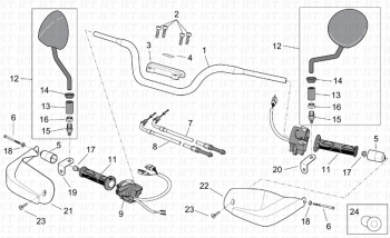 RALLY R Lenker ETV 1000 Capo Nord E2 NOABS 2001-2003 EMEA, NAFTA) ZD4PS000,ZD4PS001,ZD4PSC