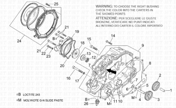 Kühlere Pumpe ETV 1000 Capo Nord E2 NOABS 2001-2003 EMEA, NAFTA) ZD4PS000,ZD4PS001,ZD4PSC