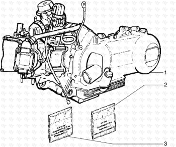 Motor Hexagon GTX 125 ZAPM20000