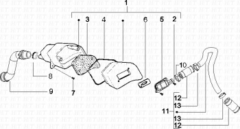 Sekundär Airbox Runner SP 50 2005 ( ZAPC461000