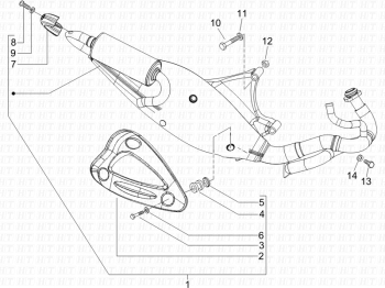 Schalldämpfer Runner SP 50 2005-2006 ( ZAPC46100
