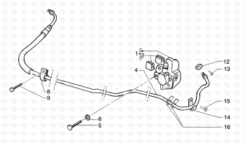 Bremssattel Super Exagon GTX 12" 