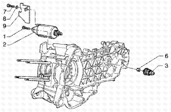 Stater  Elektrischer Anlasser Super Hexagon GTX 125 ZAPM200002000001