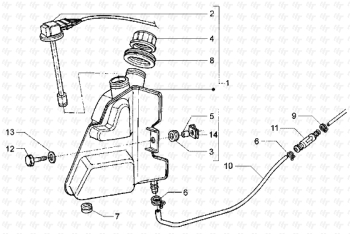 Öl Tank Hexagon LXT ZAPM06000