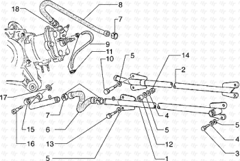Kühlende Rohrleitungen Hexagon 125 EXS1T00010001