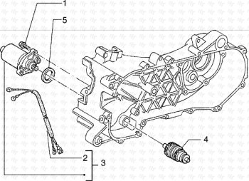 Anlasser Hexagon 125 EXS1T00010001