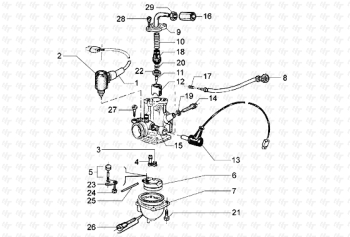 Vergaser Hexagon LX ZAPM05000