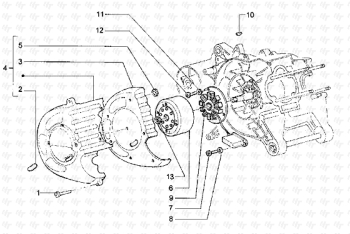 Schwungrad Magnet Hexagon LXT ZAPM06000