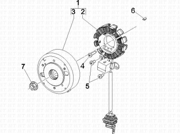 Schwungrad Magnet Runner SP 50 2005 ( ZAPC461000