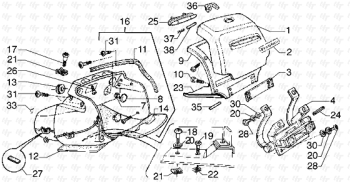 Top Kasten Hexagon GTX 125 ZAPM20000