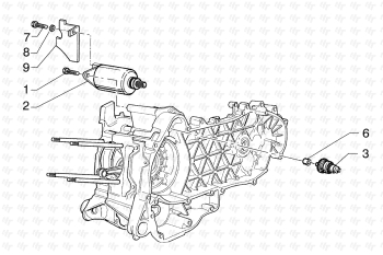 Anlasser Baugruppe Super Exagon GTX 12" 