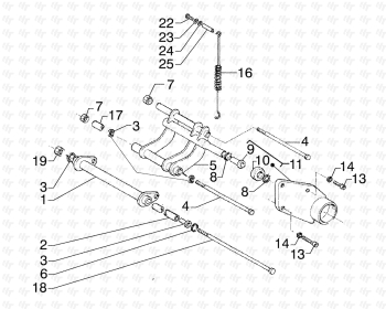 Schwingarm Super Exagon GTX 12" 