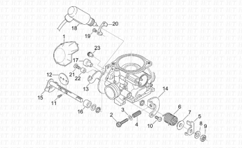 Vergaser Leonardo ST 125-150 4T 2001-2004 (EMEA, APAC, LATAM) ZD4MB05,ZD4MB06,ZD4MB07,ZD4MBA5,ZD4TB