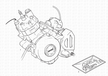 Motor Senda R 50 X-Trem 2a edicion 2003 ( VTHSDR1EB