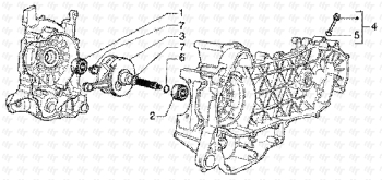 Kurbelwelle Super Hexagon GTX 125 ZAPM200002000001