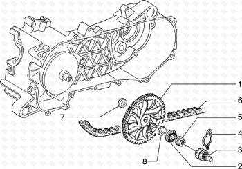Treibende Riemenscheibe Hexagon 125 EXS1T00010001