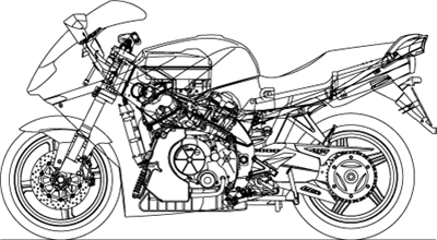Moto Guzzi Breva 1100 750 2003 Kraftstofffilter Benzinfilter