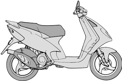 Piaggio NRG 50 MC2 LC (Wasser) (C04)