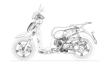 Aprilia Scarabeo 200 Light (Piaggio-Motor)